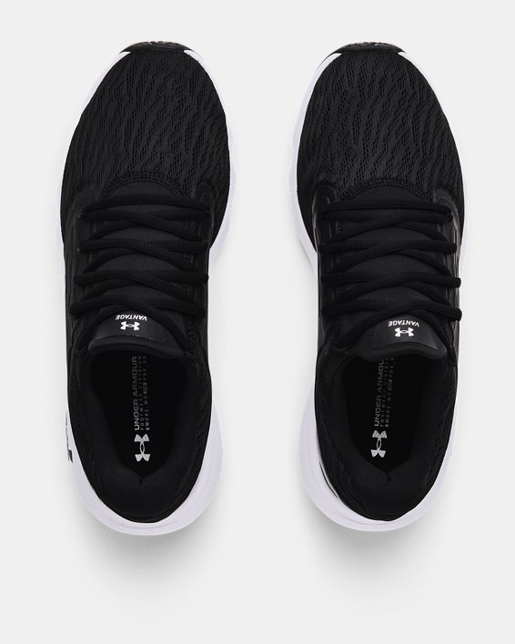 Men's UA Charged Vantage Running Shoes, Black, pdpMainDesktop image number 2